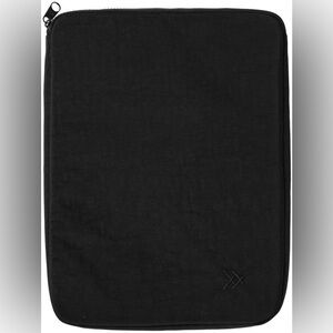 Thread Wallets Laptop Sleeve, Padded Sleeve Zip Closure (Black, Large)
